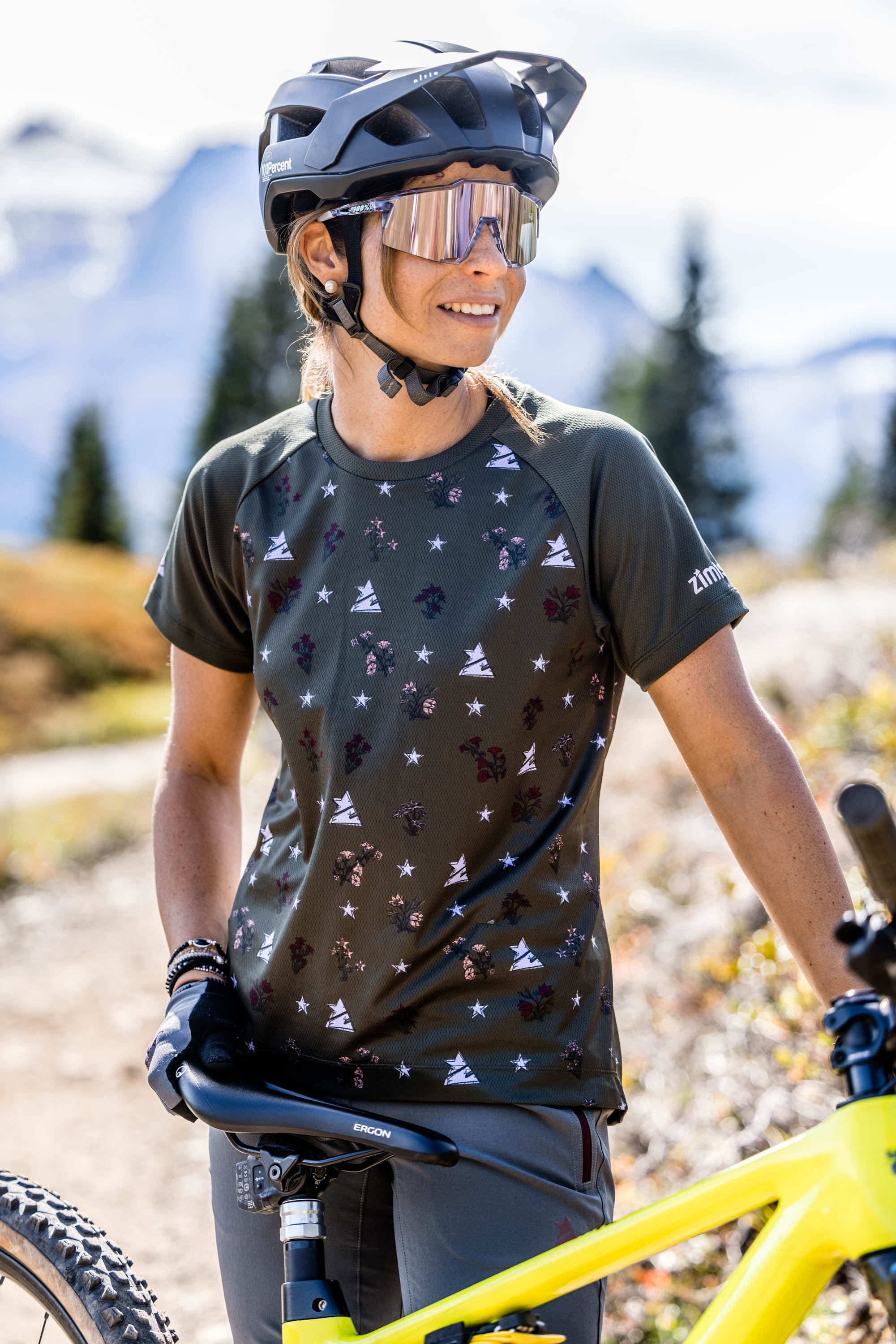 Zimtstern Braapz Shirt SS Dames Forest Night