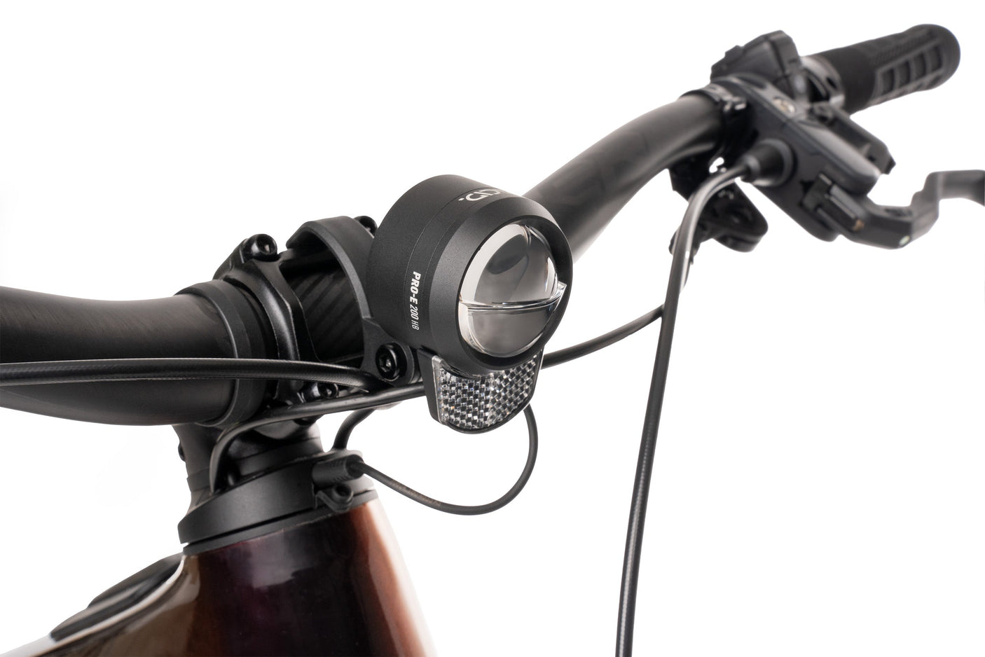 ACID E-Bike koplamp PRO-E 200 Grootlicht X-Connect zwart