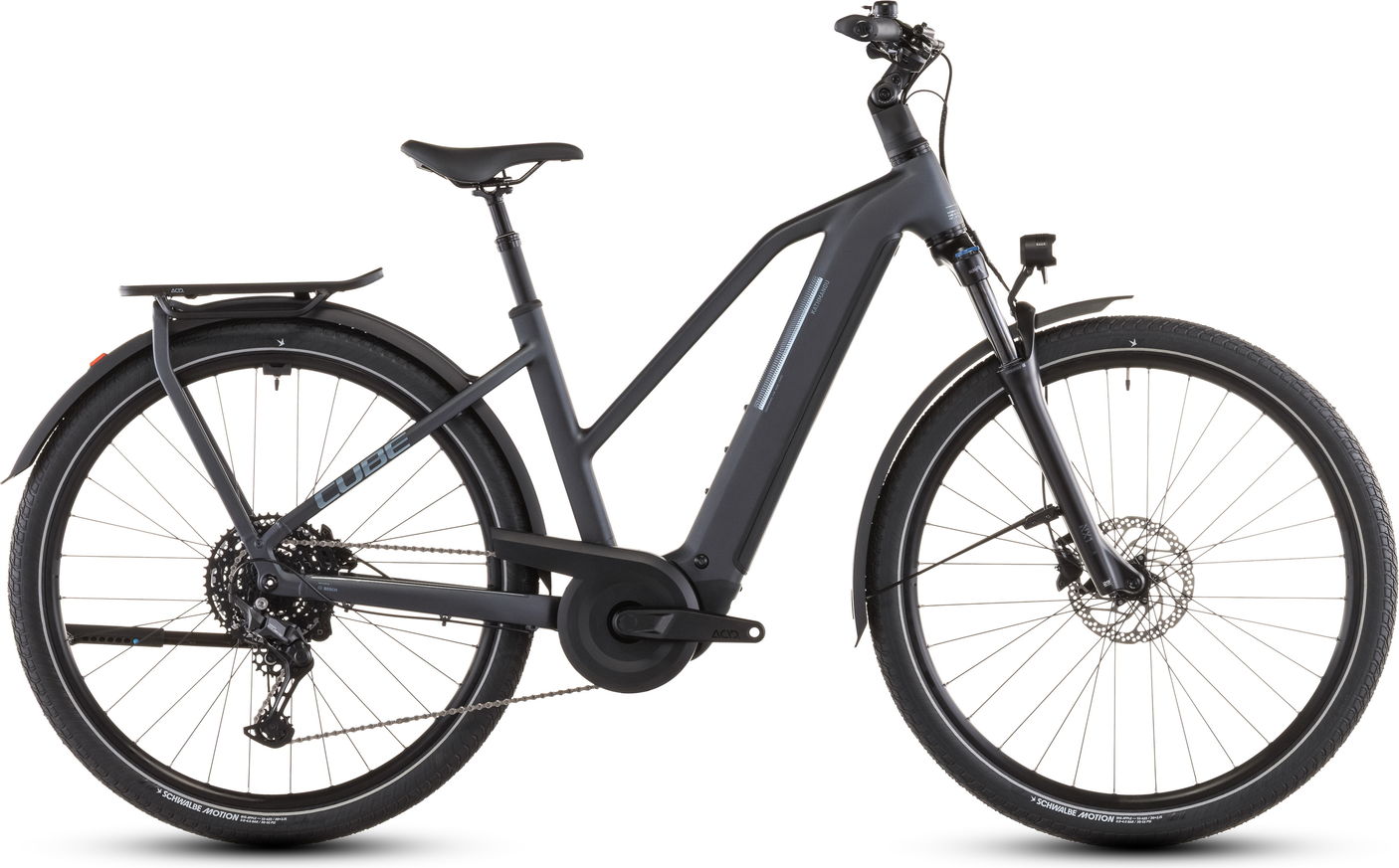 Cube Kathmandu Hybrid ONE 800 Trapez metallicgrijs´n´grijs (2026)