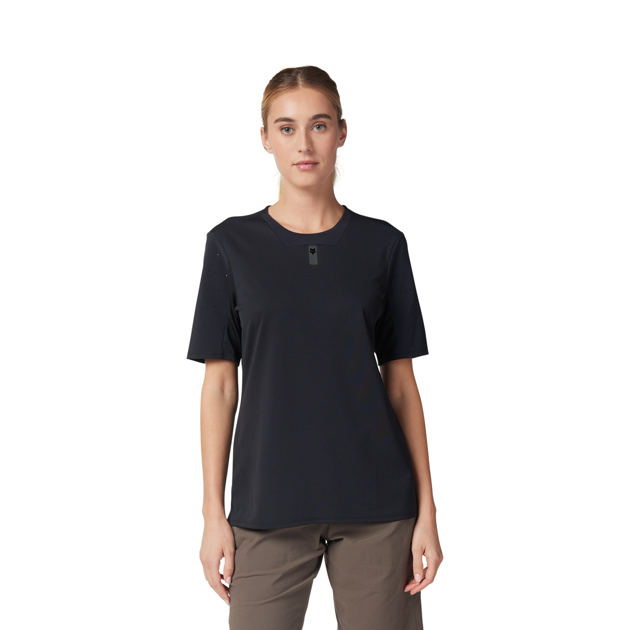 Fox W Defend SS Jersey Zwart
