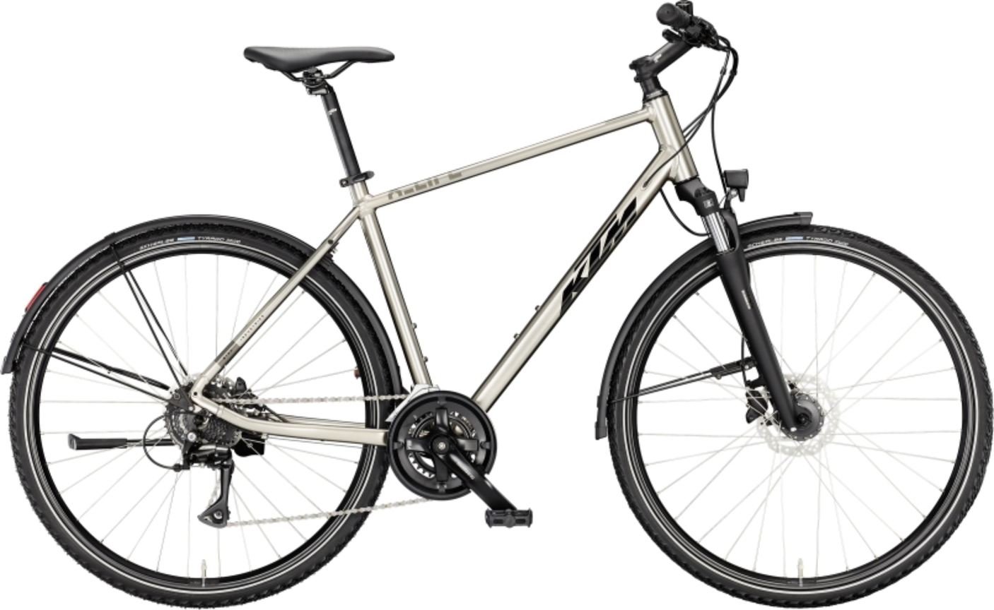 KTM X-LIFE TRACK STREET Diamant core grijs (black)