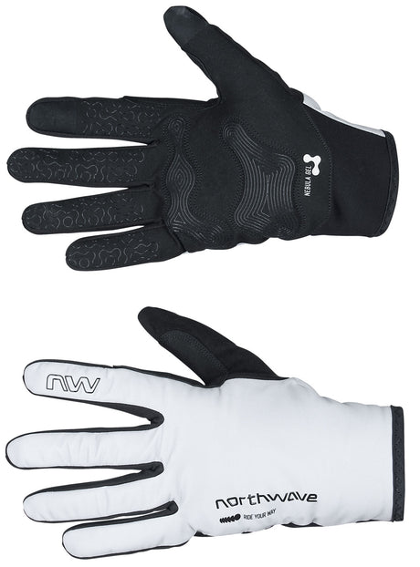 Northwave Fast Pro Gel Winterhandschoen Lichtgrijs