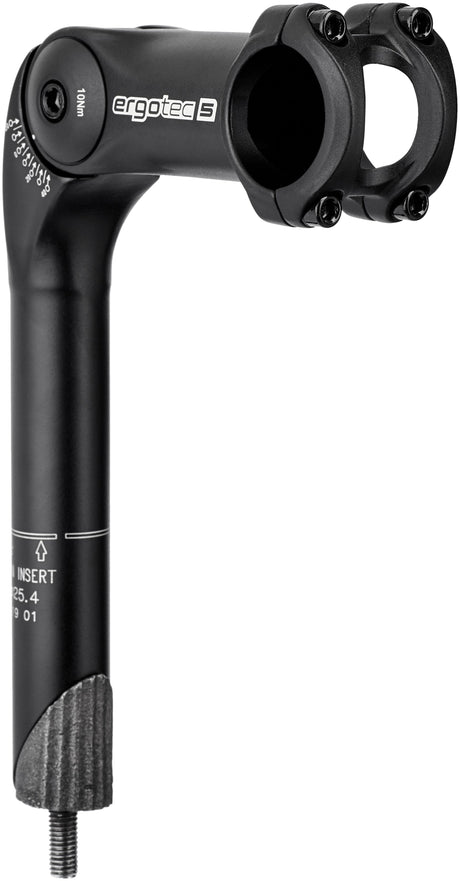 Humpert Ergotec Octopus XL Stuurpen Ø31,8/25,4mm zwart