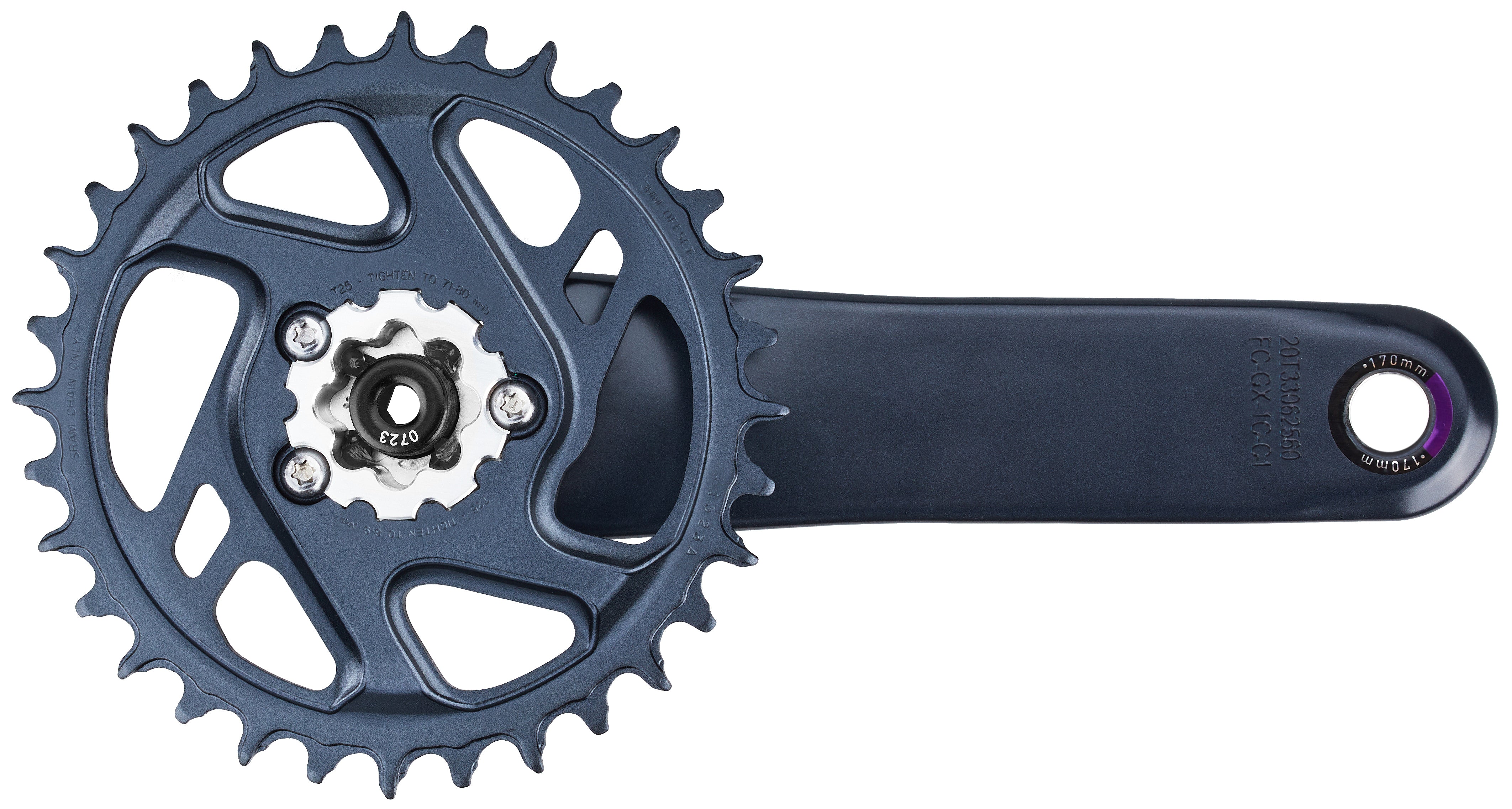 SRAM GX Eagle Carbon crankstel 12-speed 32T DUB