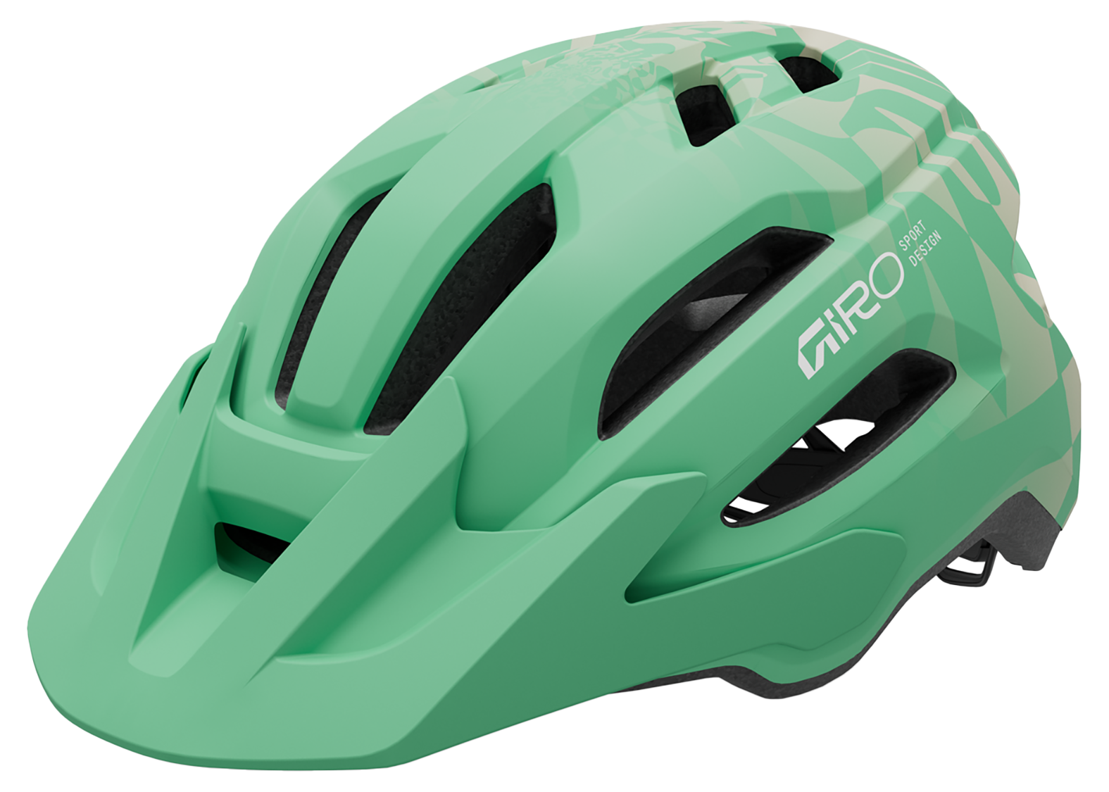 Giro Fixture Mips II Y jeugdhelm matte green rush