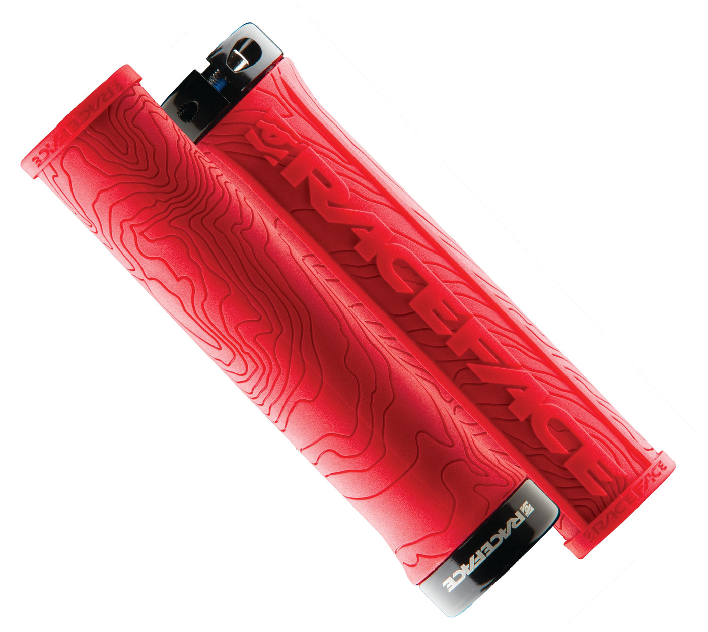 Race Face Half Nelson handvatten rood