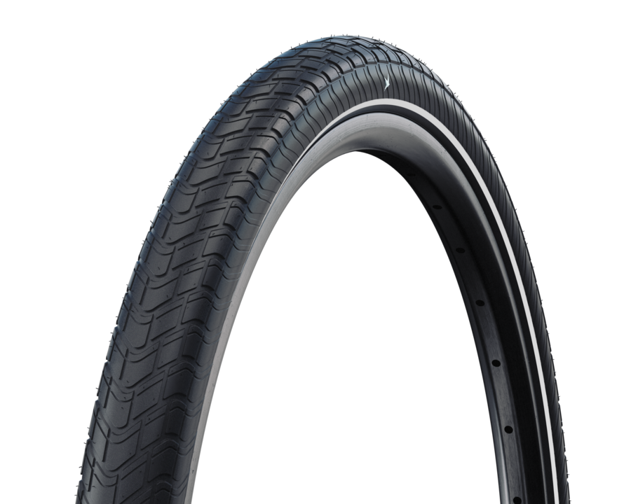 Schwalbe MOTION BIG APPLE RaceGuard E-25 Draad RaceGuard 50-559 zwart-reflecterend