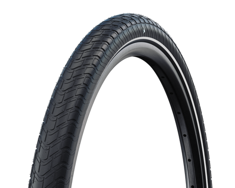 Schwalbe MOTION BIG APPLE RaceGuard E-25 Draad RaceGuard 50-559 zwart-reflecterend