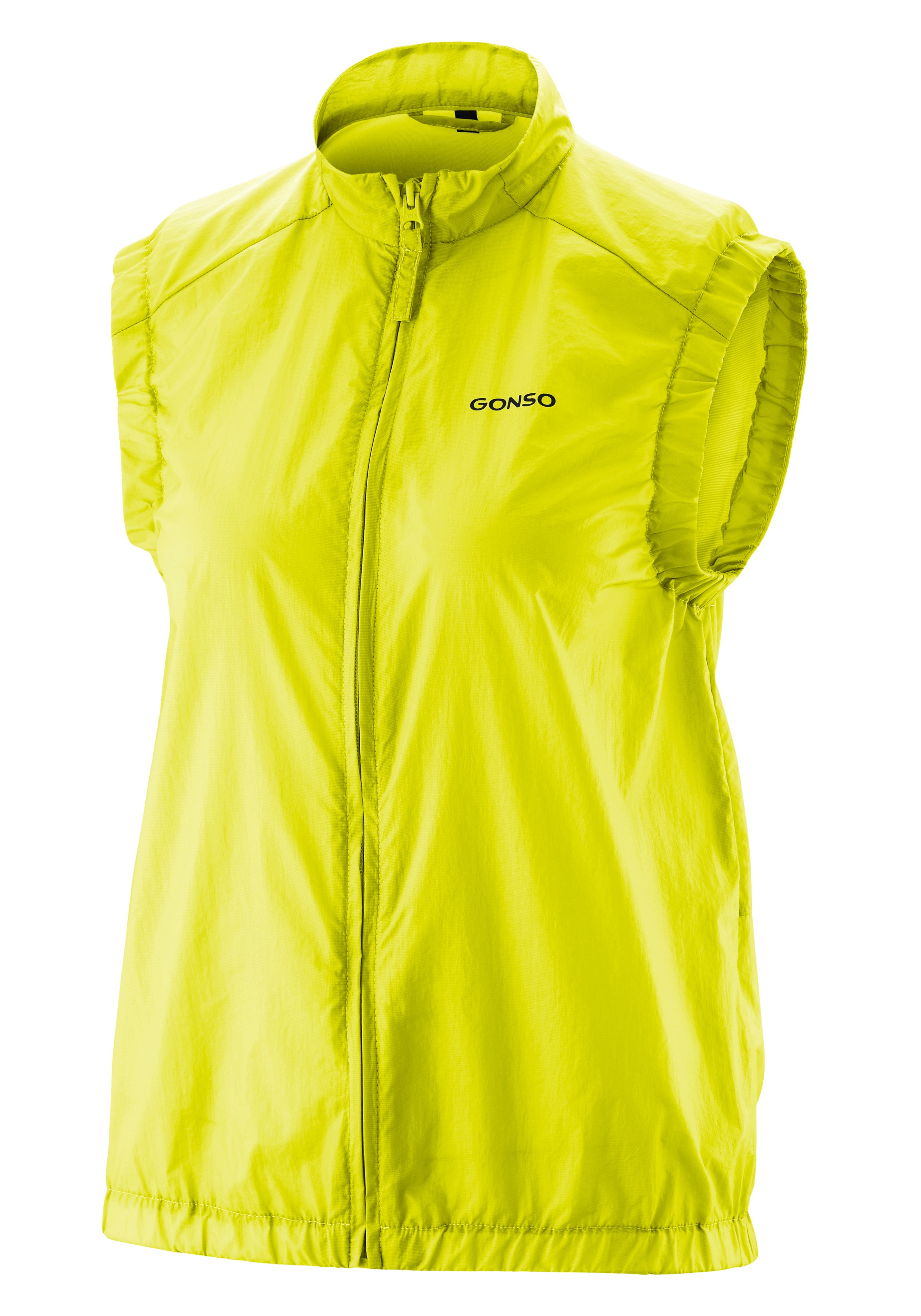 Gonso Adventure Vest Wind Dames safety yellow