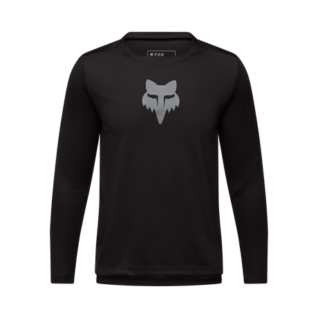 Fox YTH Ranger LS Jersey Hoofd Zwart