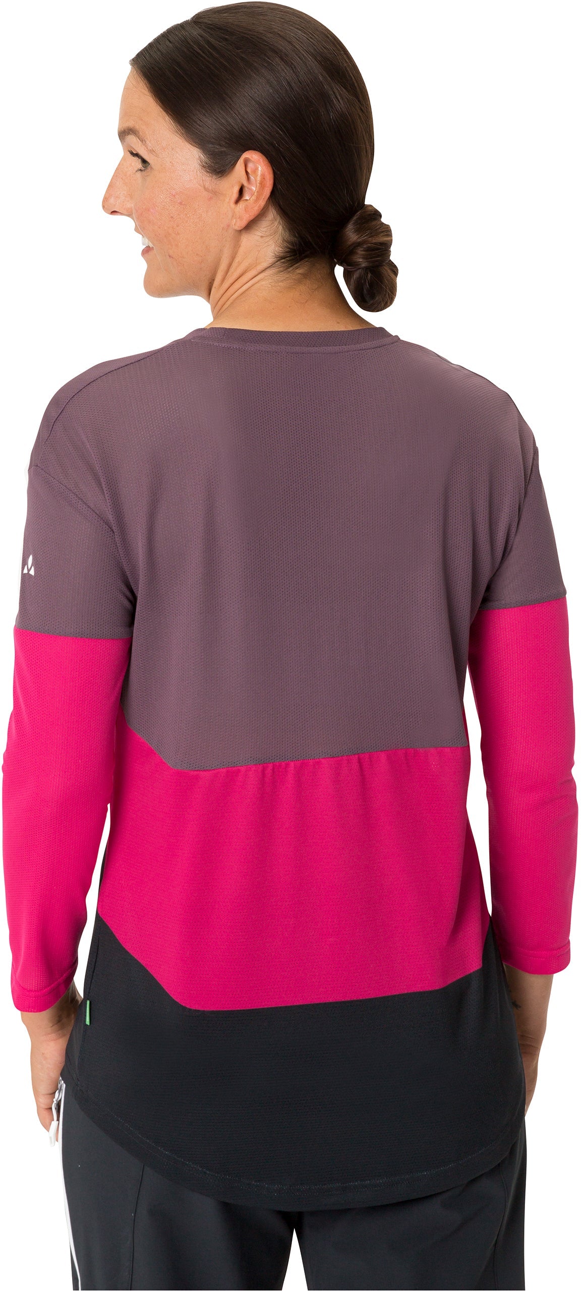 VAUDE Moab V Langarm T-shirt Dames zwart