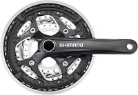 Shimano Trekking FC-T551 crankstel 3x10 48/36/26 tanden inclusief SM-BB52 zwart – aktuelle Variante