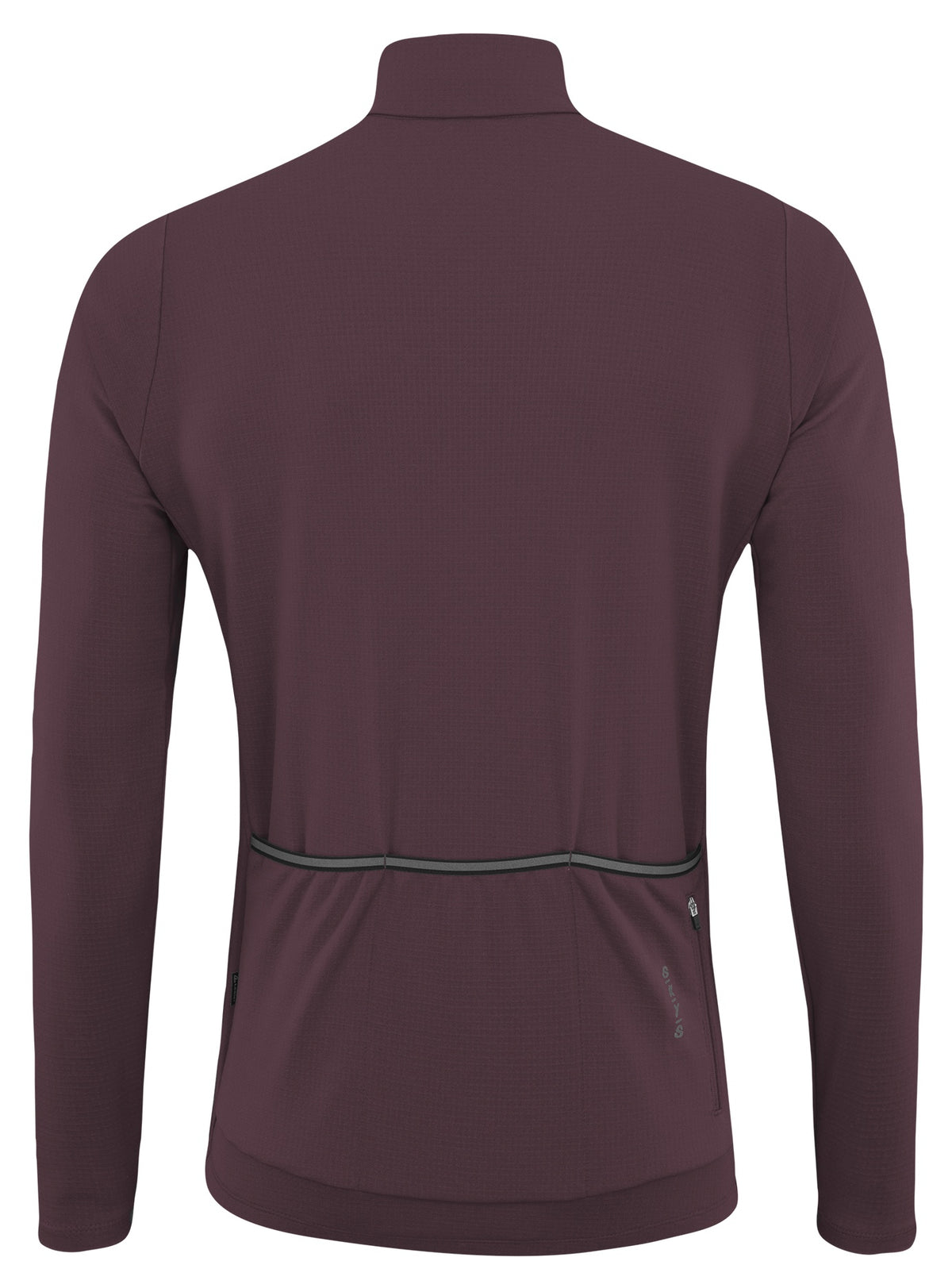 Löffler M Bike L/S Jersey Skys Merino Mid Kastanje
