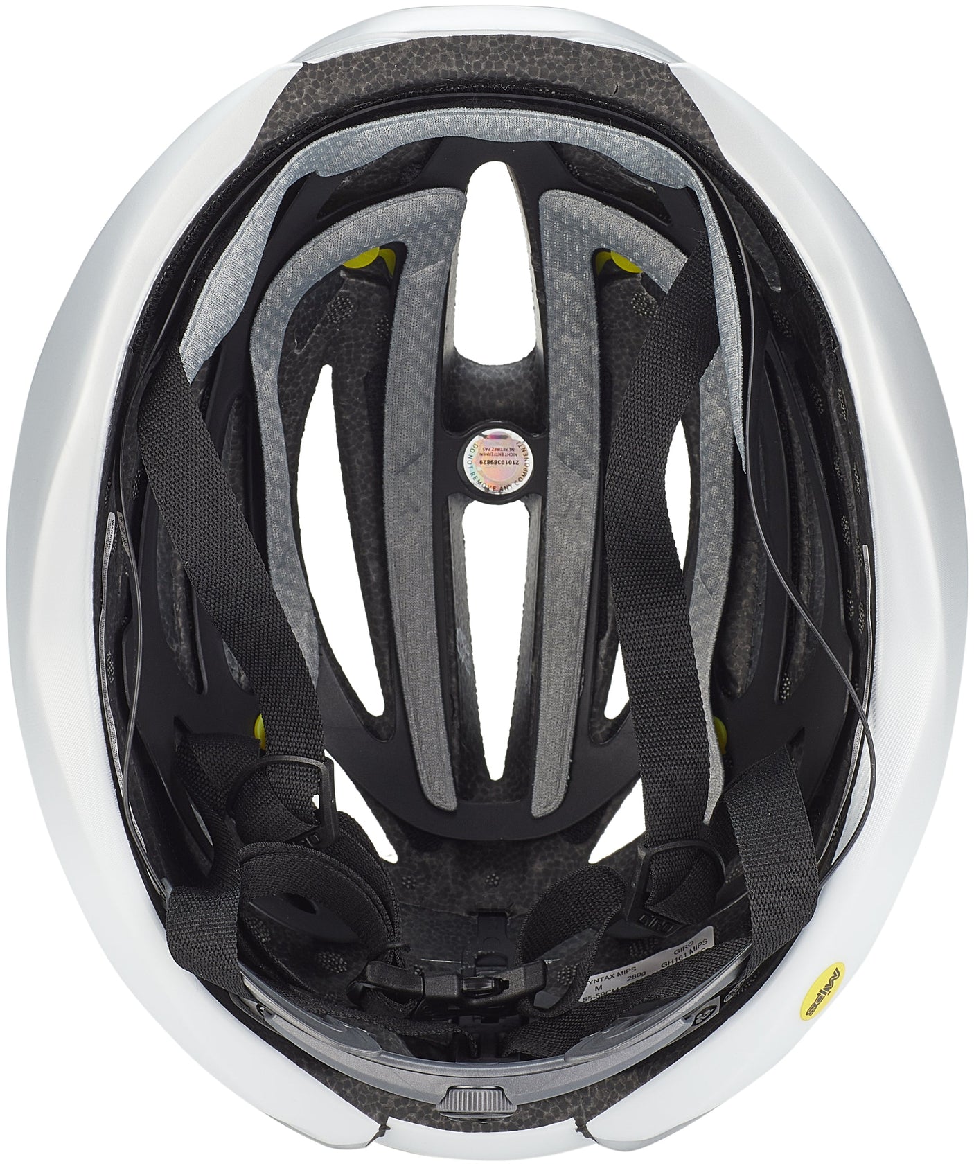 Giro SYNTAX Mips helm mat wit/zilver