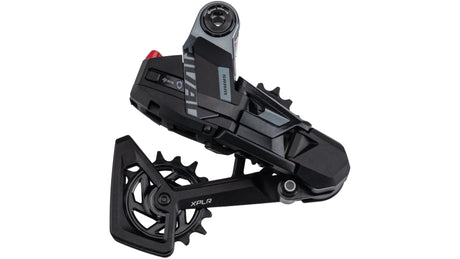 SRAM Rival AXS XPLR E1 Derailleur met bevestiging zonder batterij 13-speed zwart zwart/grijs