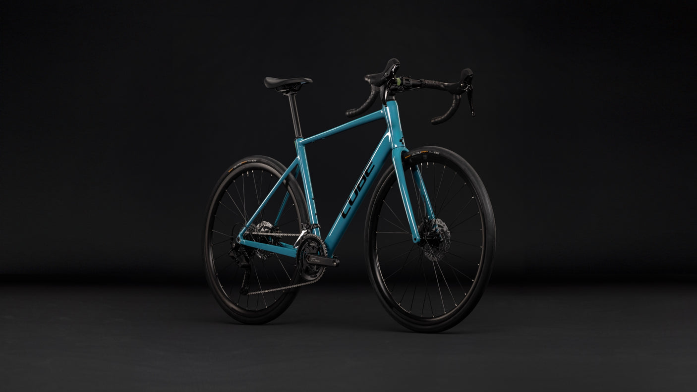 Cube Attain Pro  surfblue´n´black (2027)