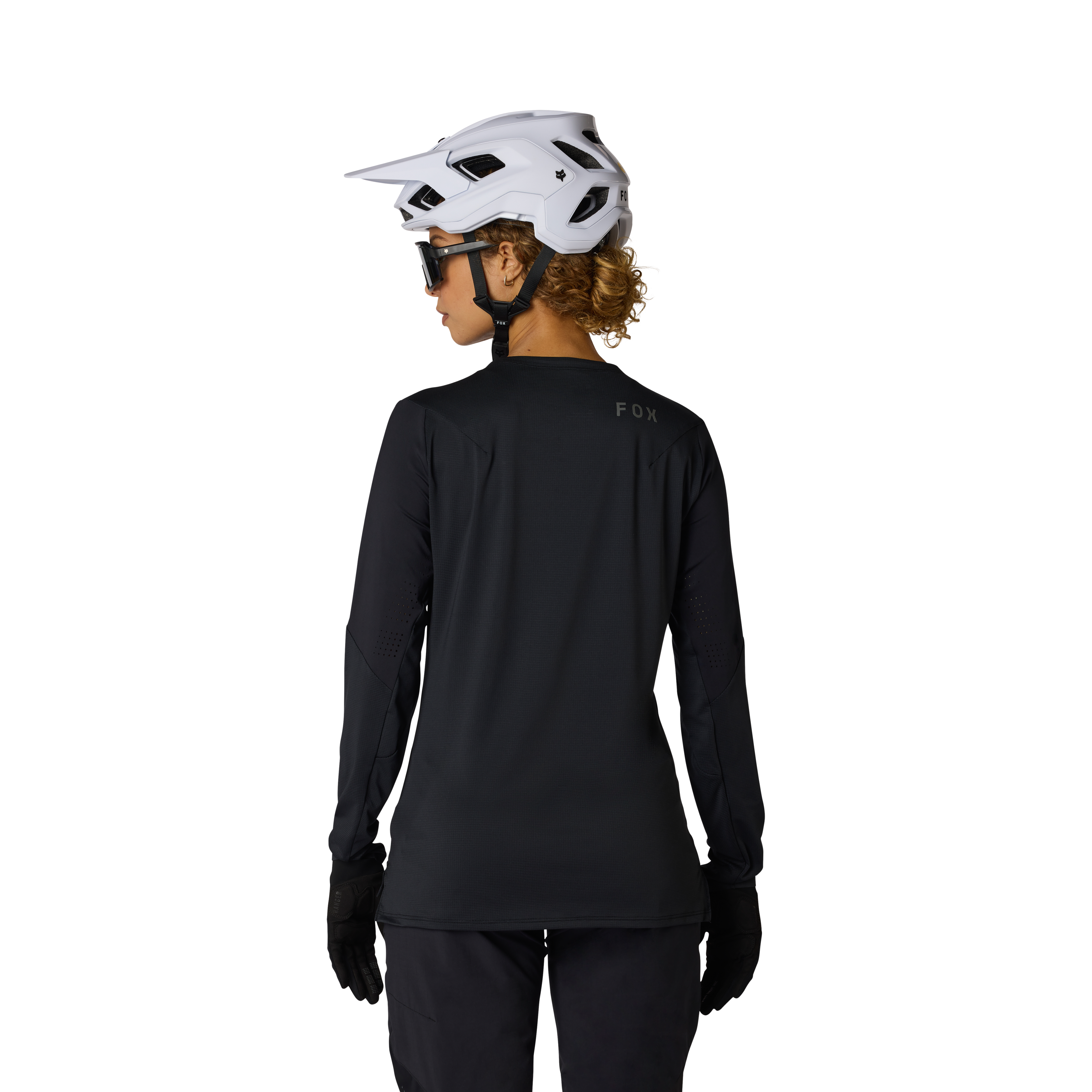 Fox W Flexair LS Jersey Zwart