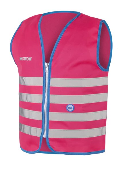 Wowow veiligheidsvest Fun Jacket voor kinderen roze