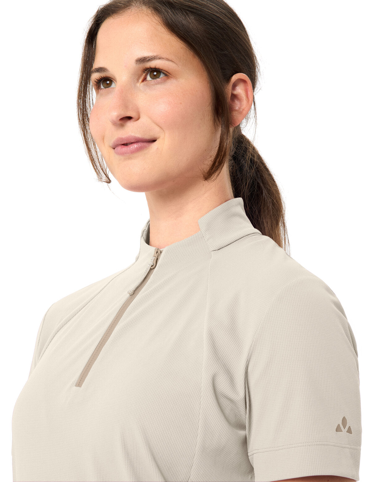 VAUDE Dames Adlux HZ Shirt ecru