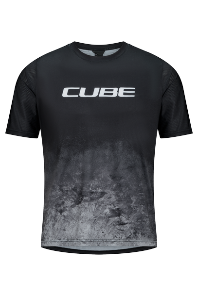 Cube MTB Trikot Moonstone korte mouw blue´n´black