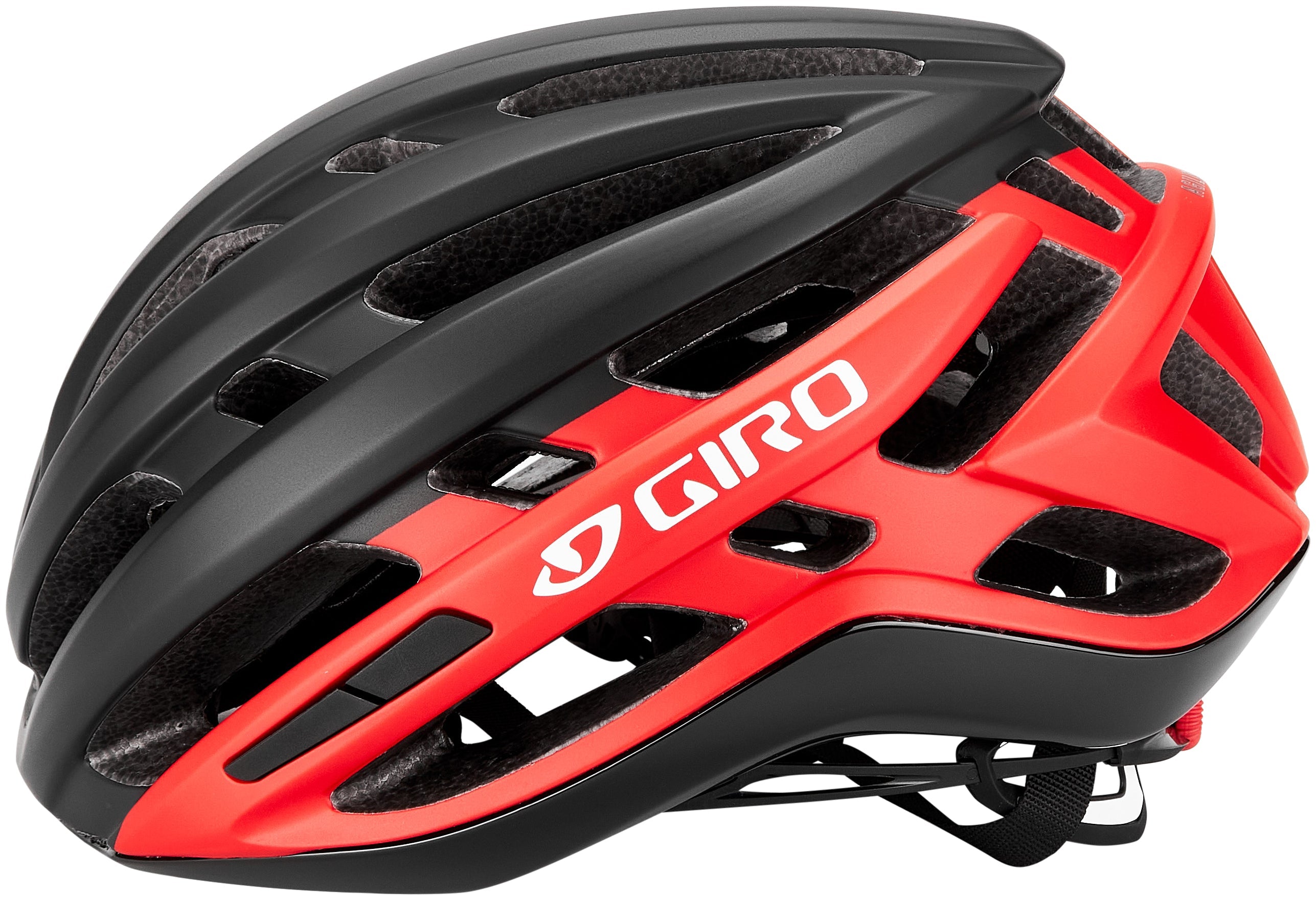 Giro AGILIS helm mat zwart/fel rood