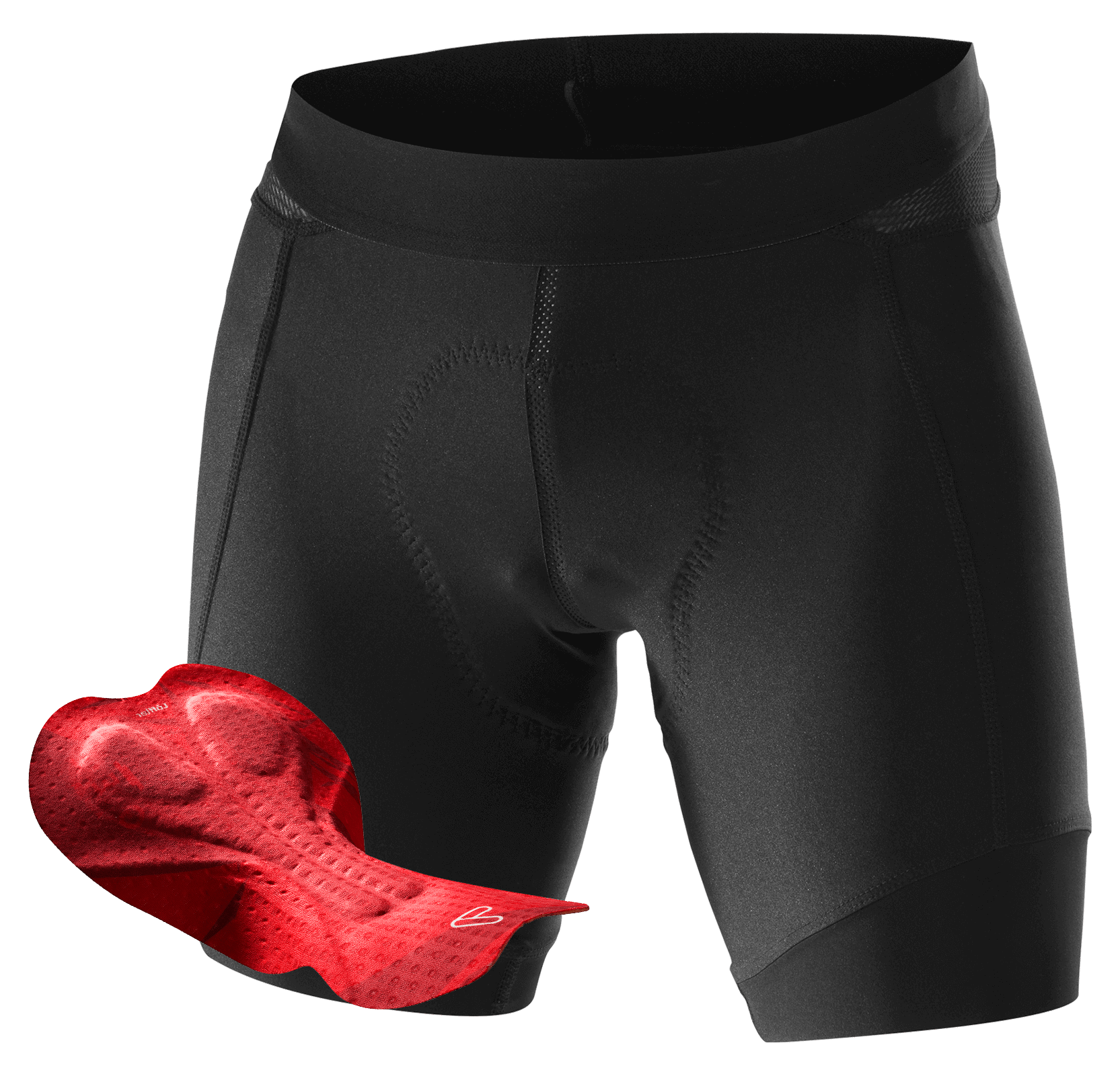 Löffler M Fietsshorts Light Hotbond® Zwart
