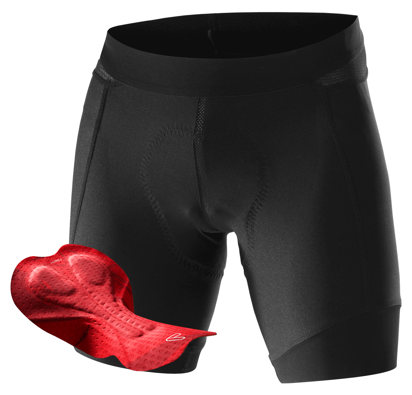 Löffler M Fietsshorts Light Hotbond® Zwart