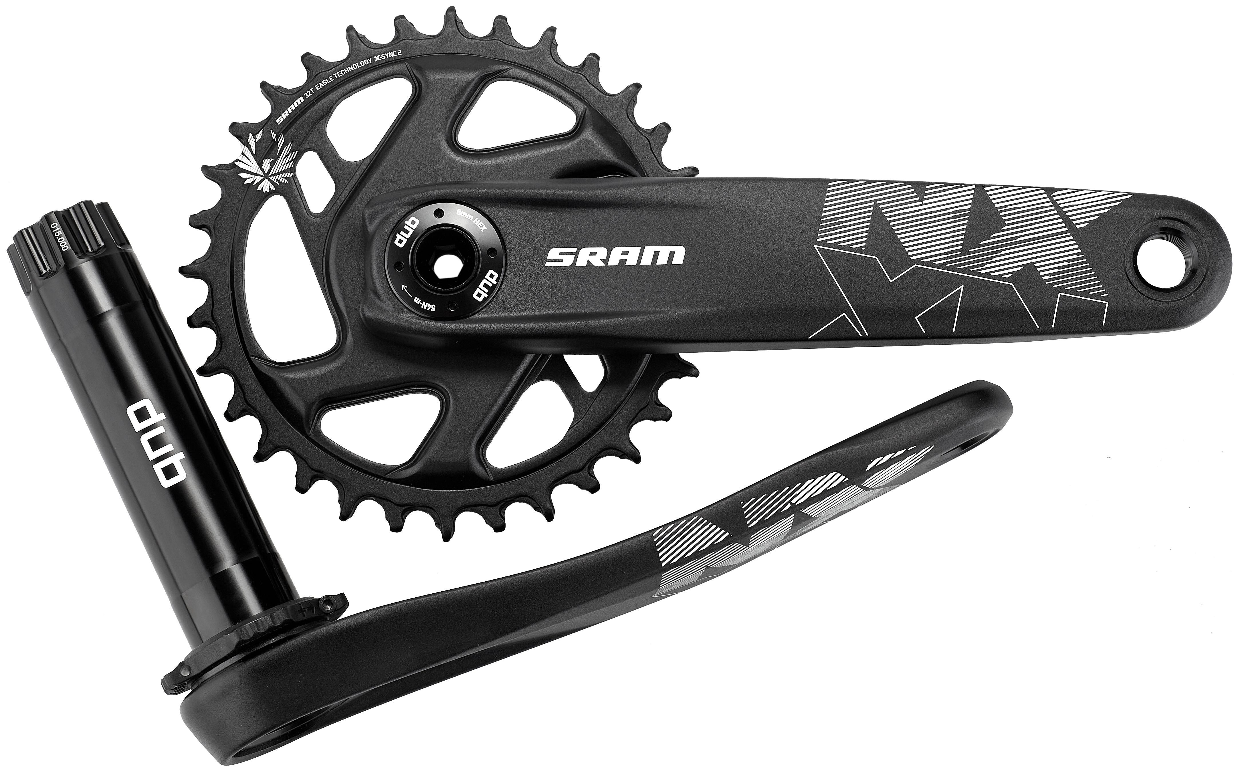 SRAM NX Eagle DUB BOOST 175 Schakelgroepset 12-speed 32T X-Sync XG-1230