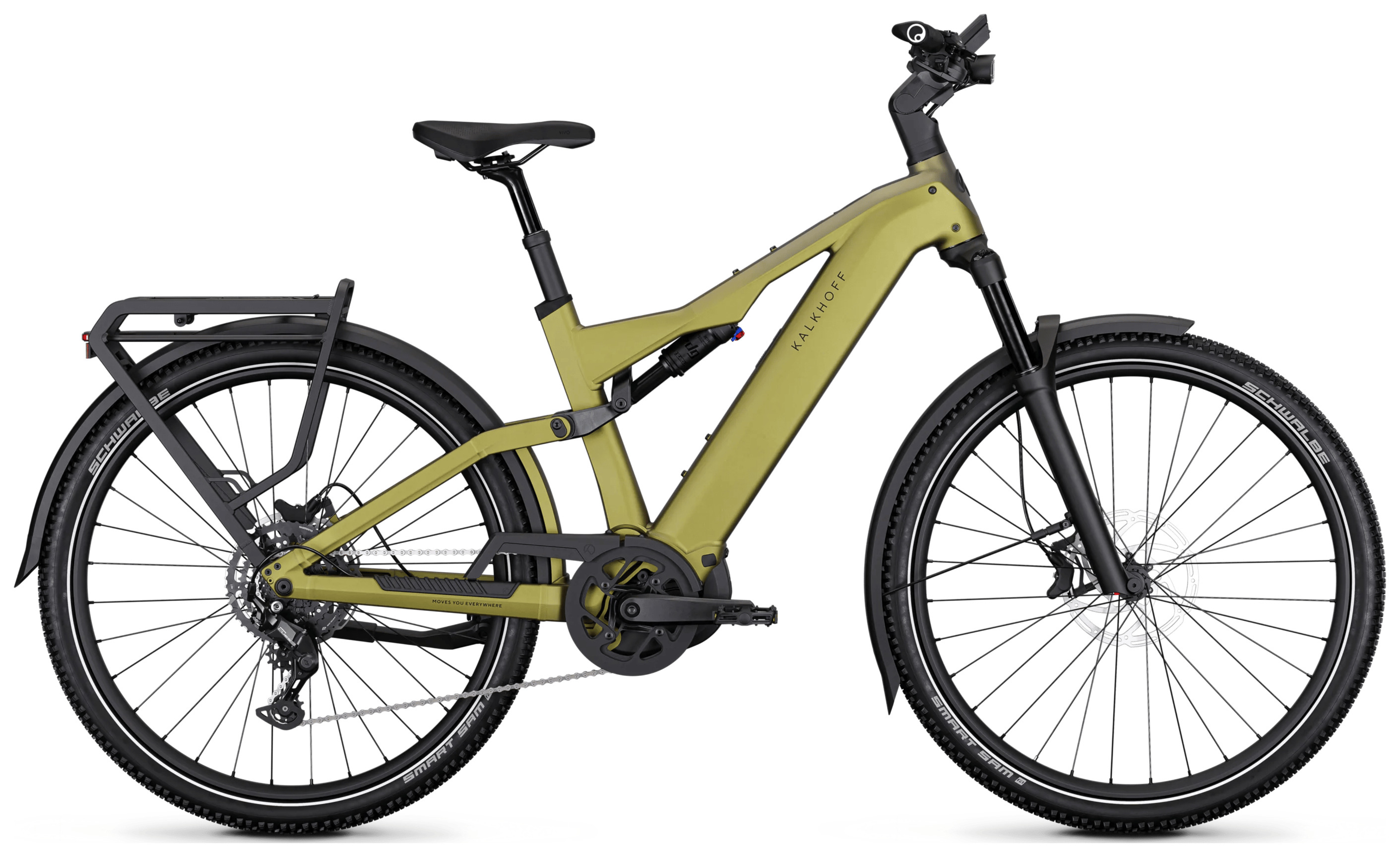 Kalkhoff ENTICE 7+ MOVE 800 Wh Diamant 800 Meadow Green mat