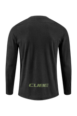 CUBE VERTEX jersey met ronde hals FLOW lange mouw