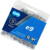 KMC e9 EPT Ketting E-Bike 9-speed grijs