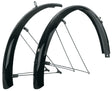 SKS Bluemels Basic spatbordset 28" 65mm zwart
