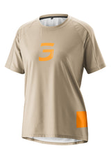 Gonso Trail Jersey Dames jonesboro cream