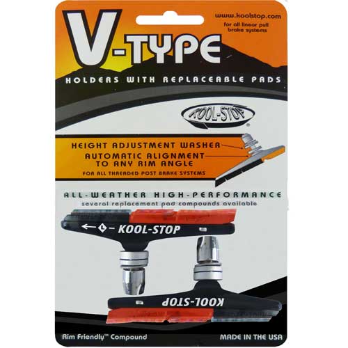 Kool Stop Linear Pull remschoenen V-Type