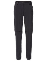 VAUDE Yaras Zip Off Broek Dames zwart