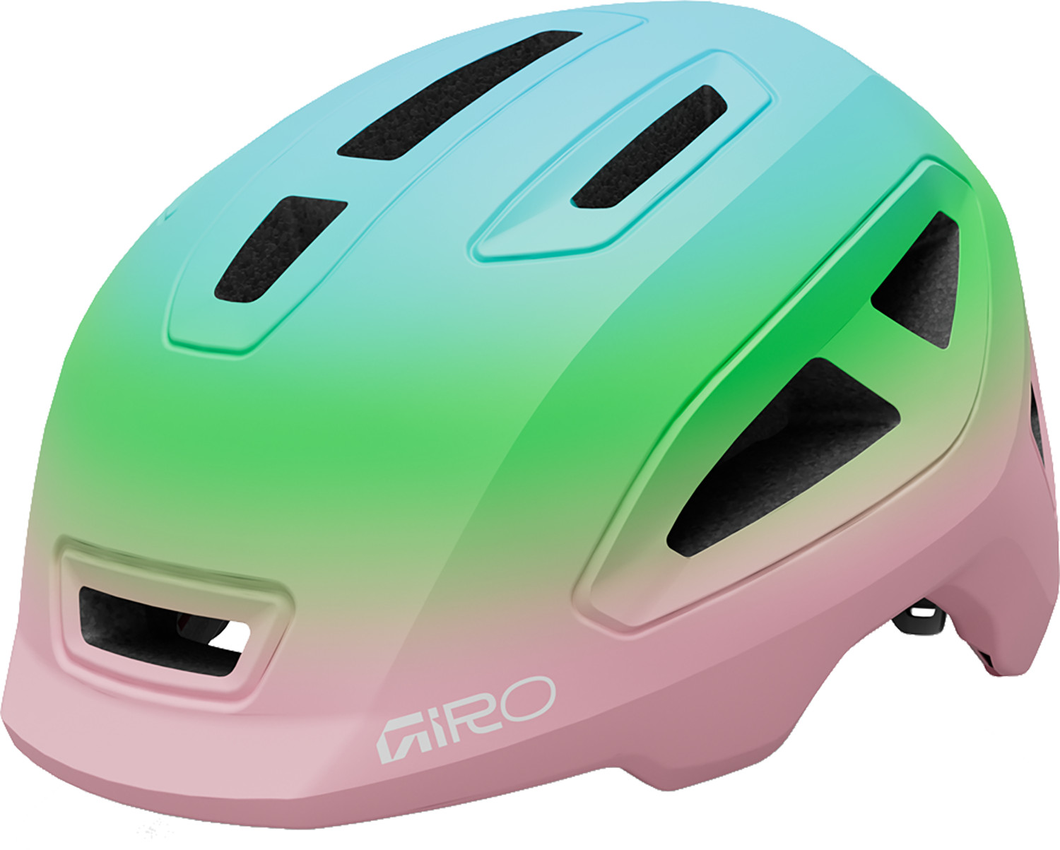 Giro Scamp II kinderhelm mat roze/groen