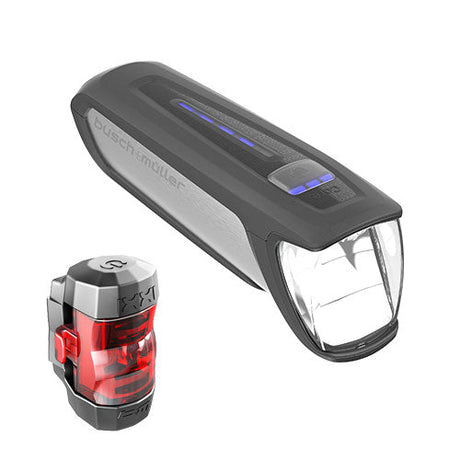 Busch + Müller batterijverlichtingsset IXON CORE 2 + IXXI