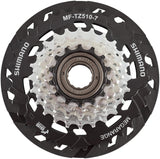 Shimano MF-TZ510 Schroefkrans 7-speed bruin/zwart