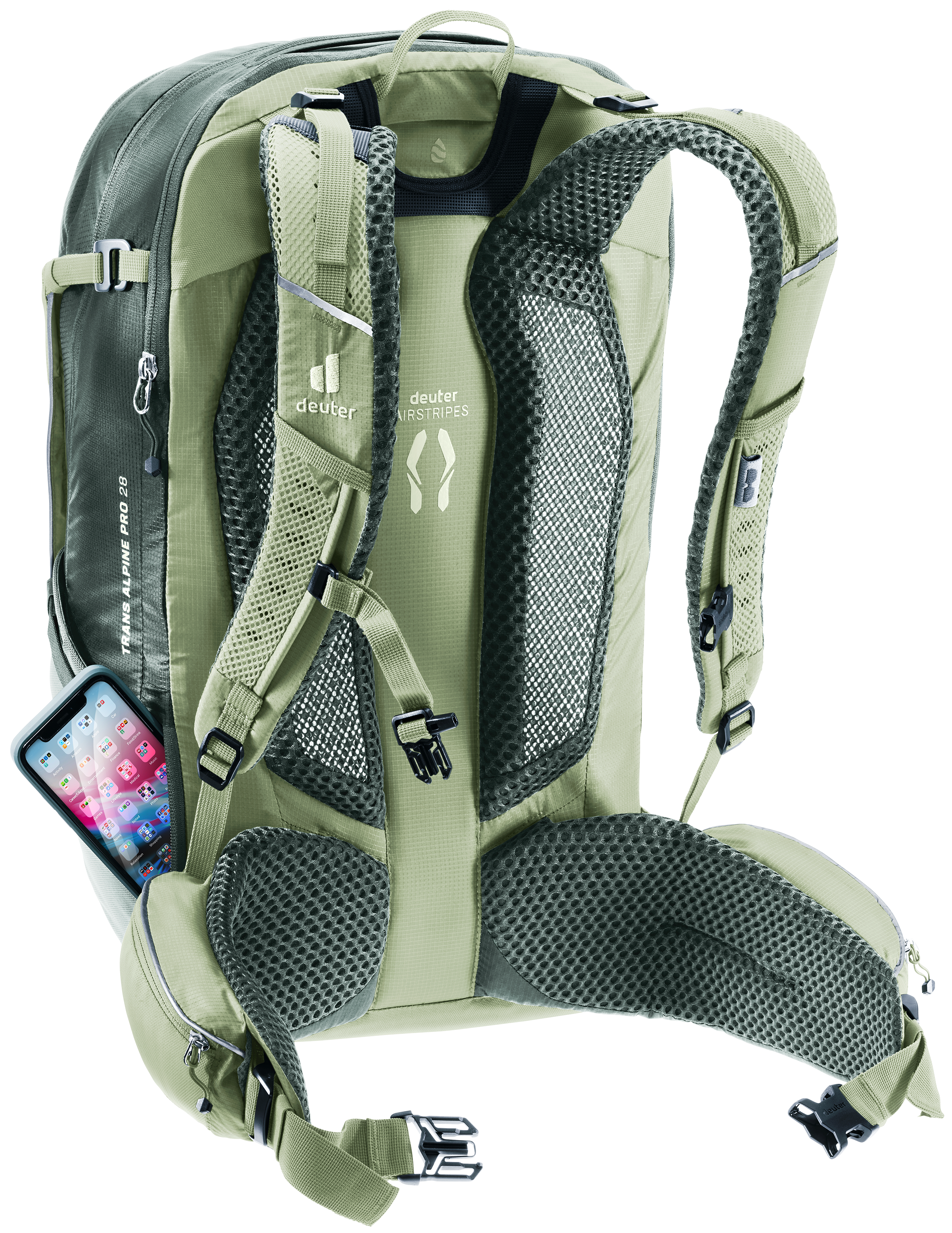 deuter Trans Alpine Pro 28 fietsrugzak grove-ivy