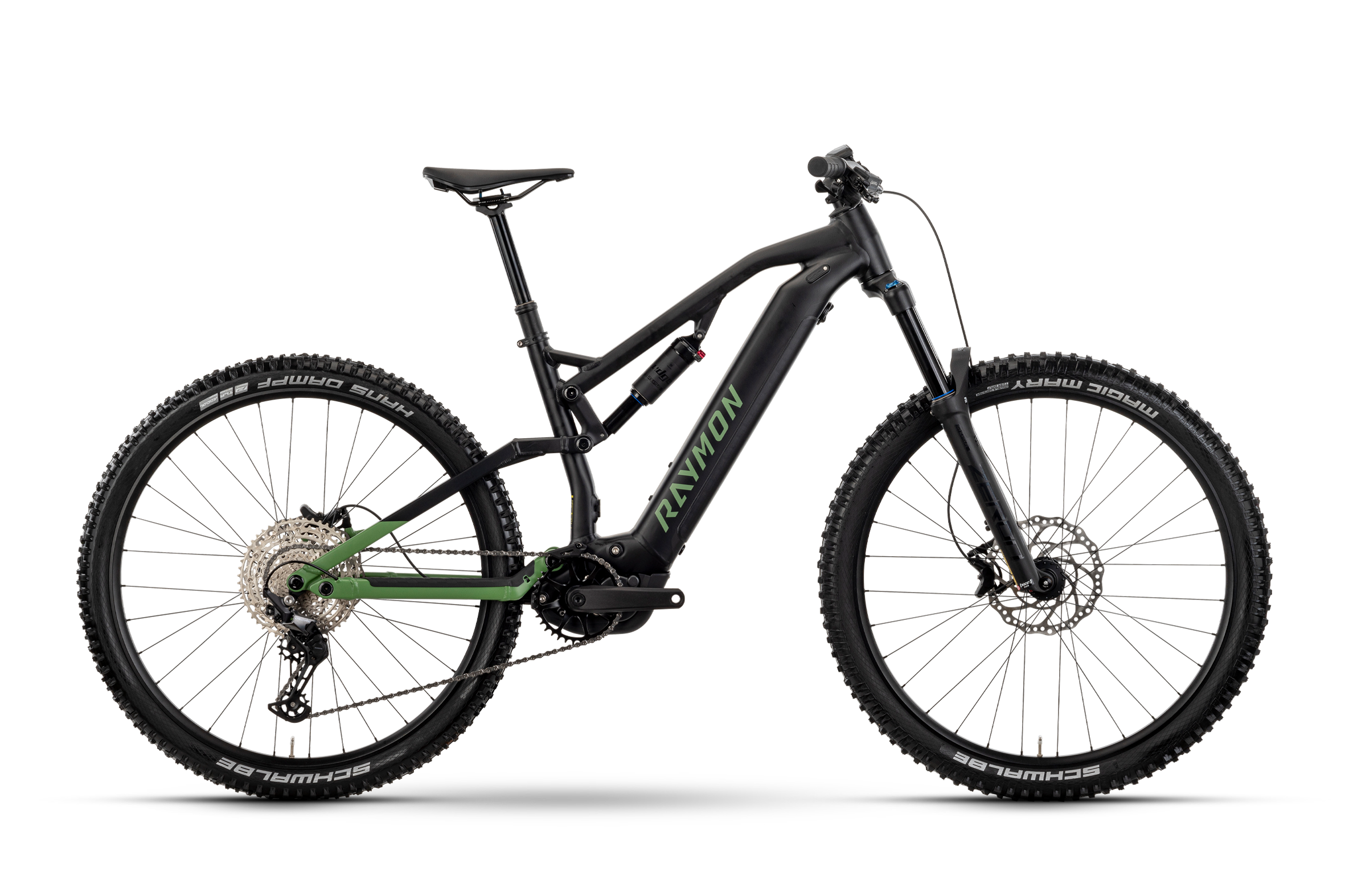 Raymon Trailray 150 zwart / reseda groen / citroen (2025)