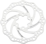 Reverse remschijf 6-gaats staal zilver