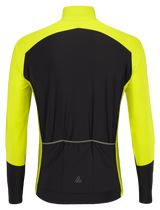 Löffler M Bike L/S Jersey Combo Mid Zwart/Neon Geel