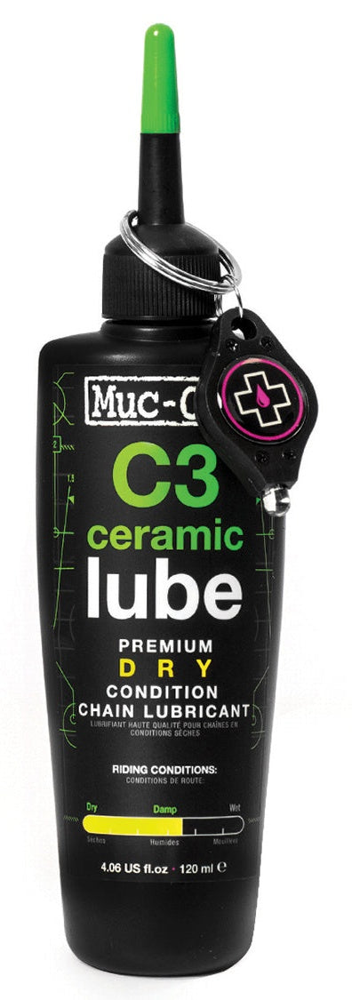 Muc-Off C3 Dry Ceramic Lube Kettingolie 120ml