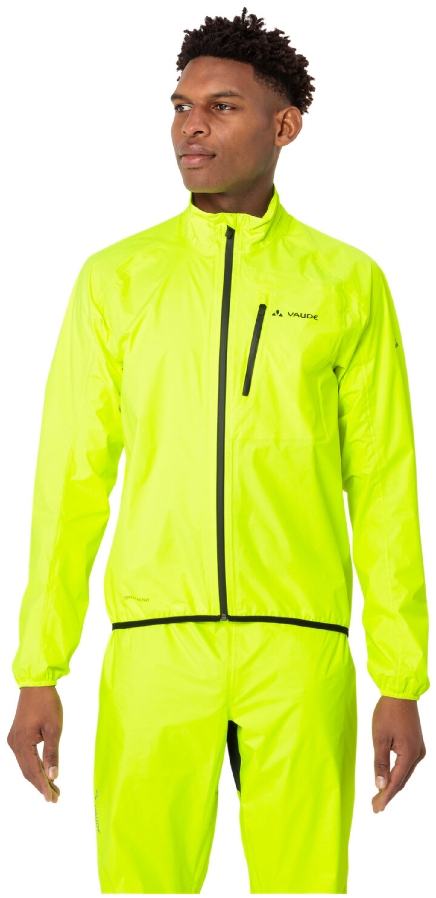 VAUDE Heren Drop Jacket III neon geel/neon geel