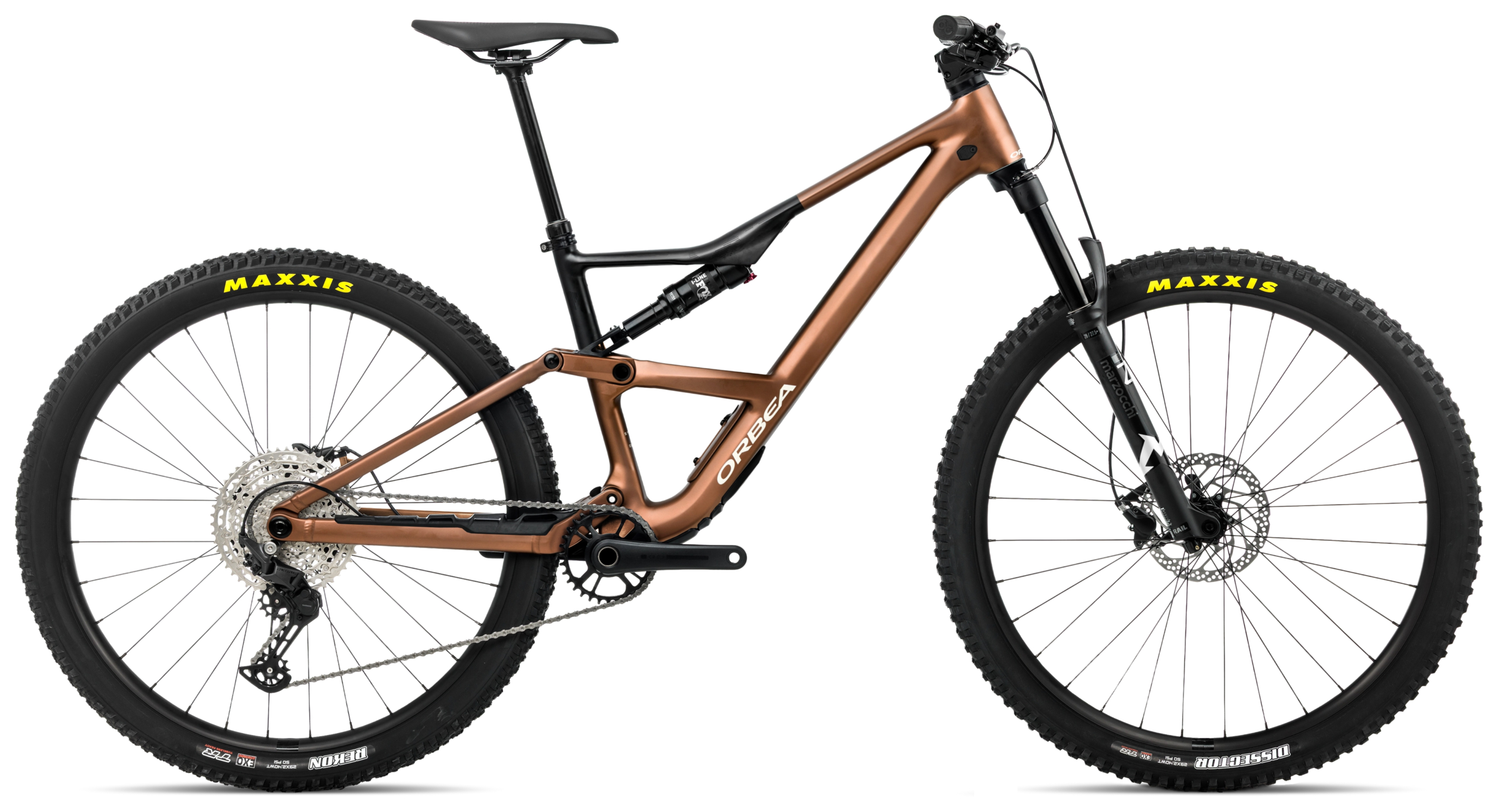 Orbea OCCAM SL H30 Metallic Kaneel - Zwart (Mat)