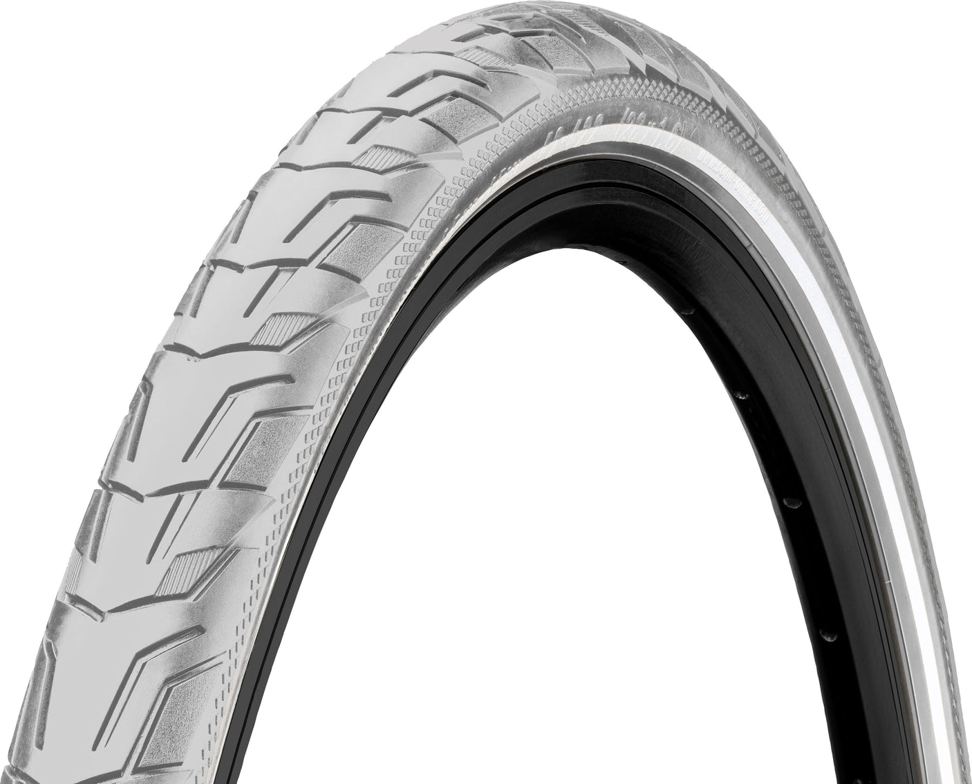 Continental Ride City Draadband 28x1.60" E-25 Reflex grijs