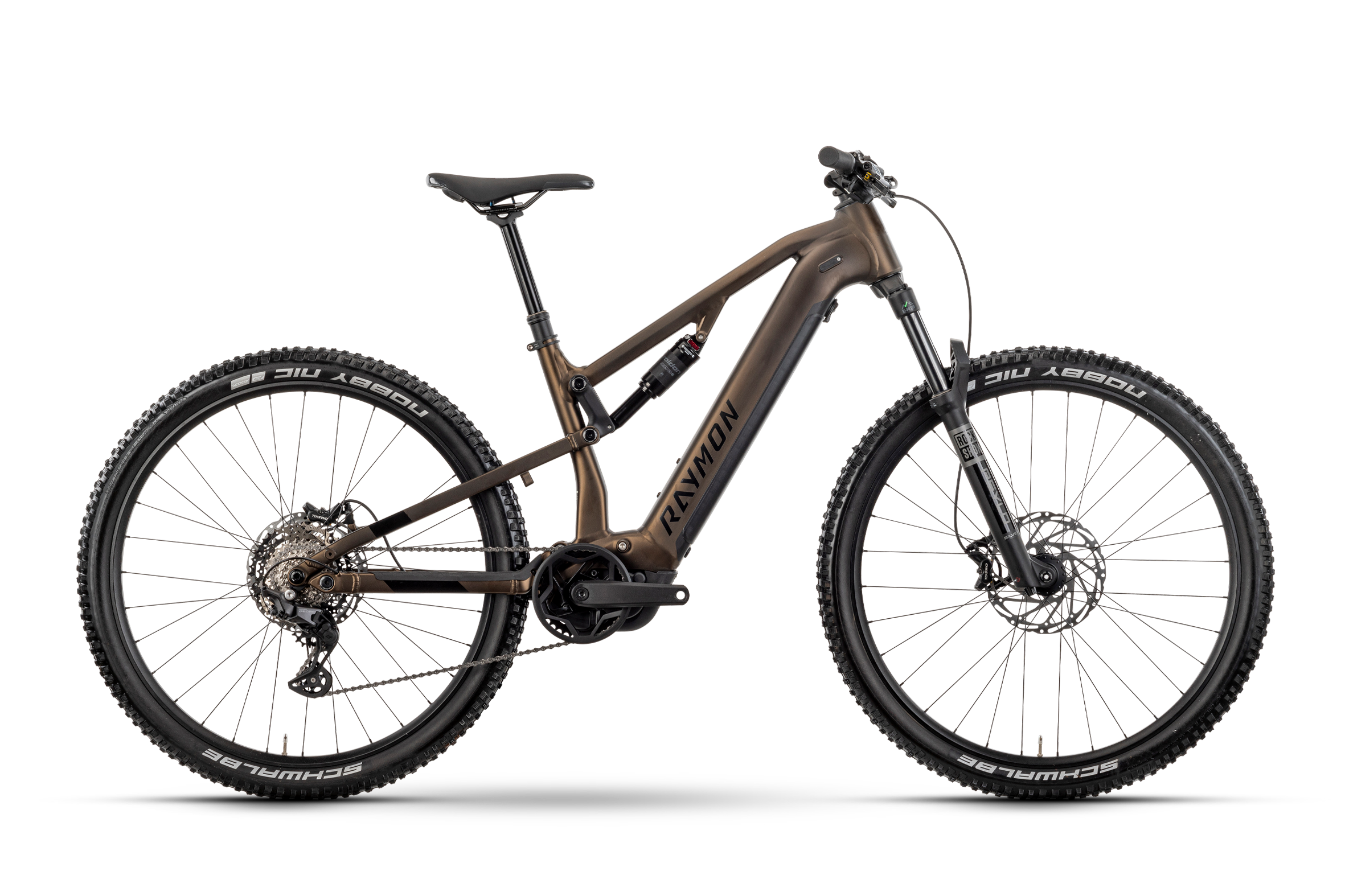 Raymon Trailray 120 Pro tenmoku / zwart / groen (2025)