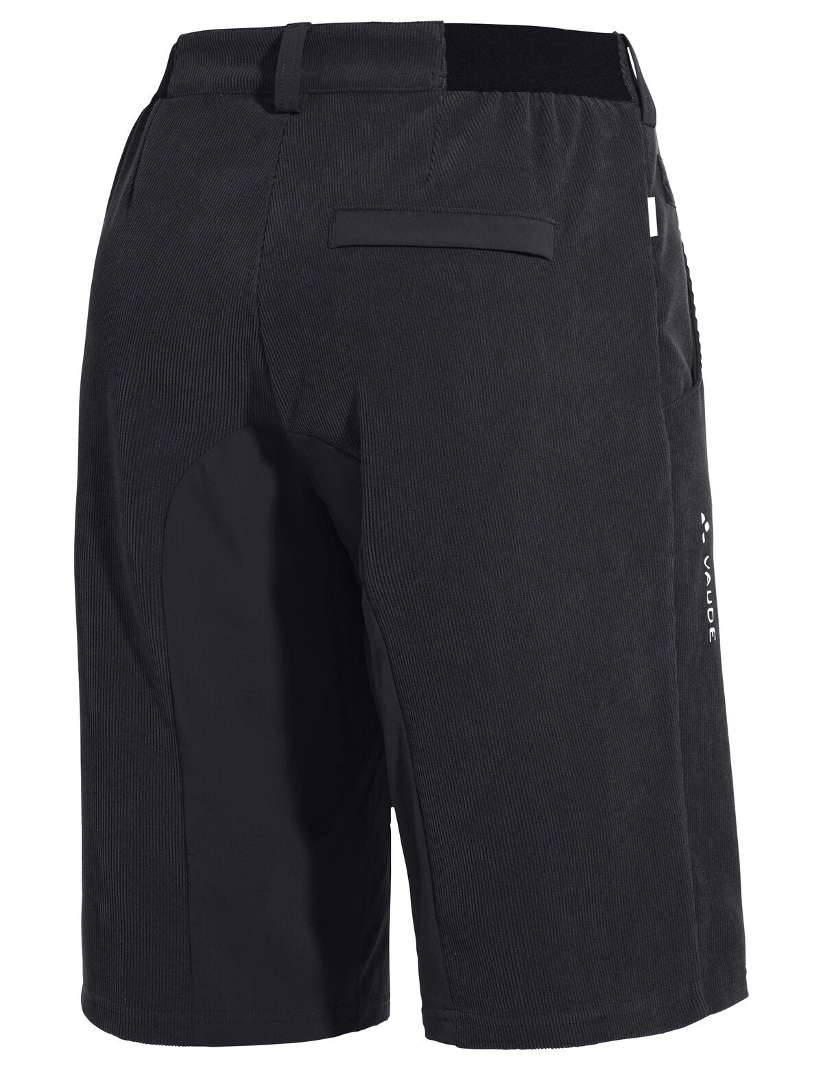 VAUDE Dames Loamer Base Cord Shorts zwart