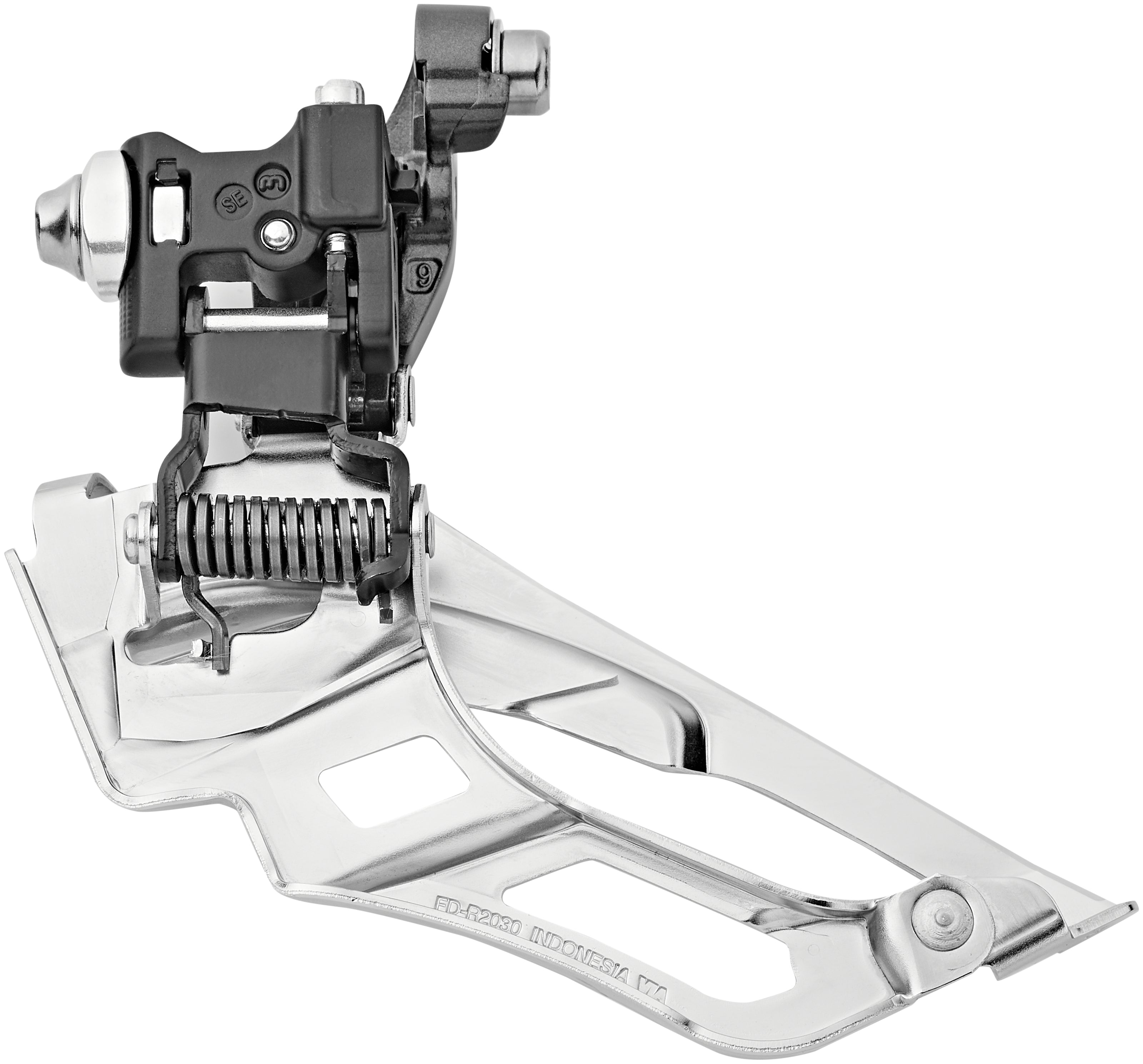 Shimano Claris FD-R2030 Voorderailleur 3x8-speed Down Swing aanlas zilver/grijs