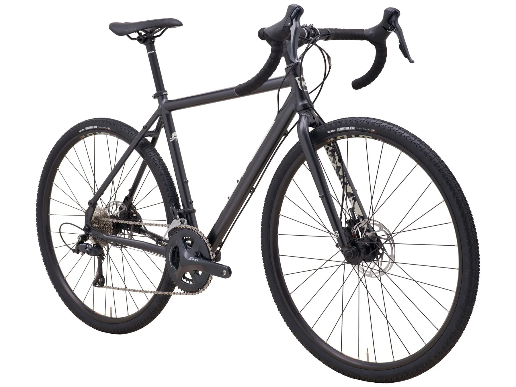 Kona 36e Rove AL/DL Zwart w/Shimano Sora & Tektro Black (2025)